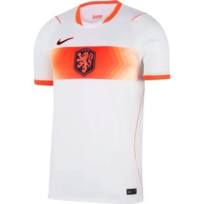 Nike Nederland 2026 Stadium Uit Wit/Hyper Crimson/Zwart Heren Tops IB5391-100 XL