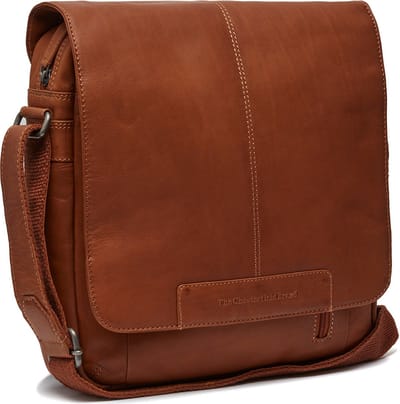 The Chesterfield Brand Schoudertas Raphael Shoulderbag Cognac Bruine