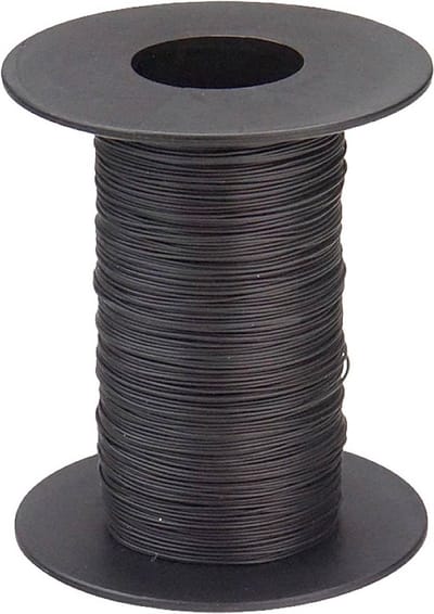 Donau Elektronik 110-1-100 Draad 1 x 0.04 mm² Zwart 100 m