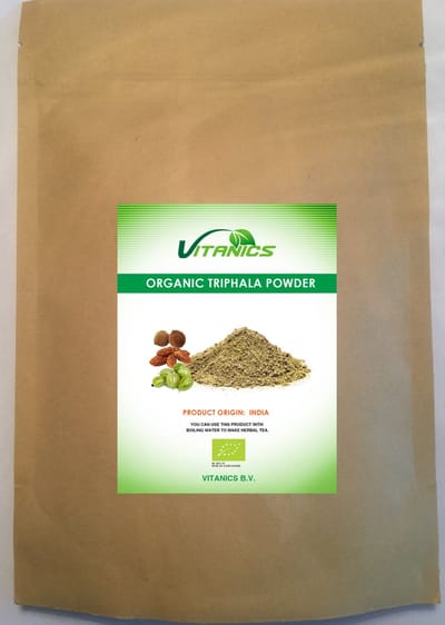 Biologische Triphala Poeder 400g