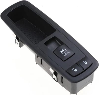 Raambedieningsschakelaar Auto - Raamschakelaar Elektrisch - Soepele Raambediening - Hoge Precisie - Origineel Onderdeel - Zwart
