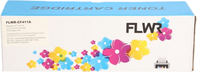 FLWR - Toner / 410A / Cyaan - Geschikt voor HP