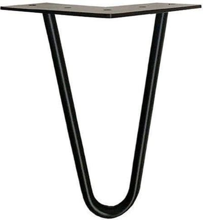FLE - Stalen hairpin zwart hairpin ø 1,2 cm en hoogte 20 cm