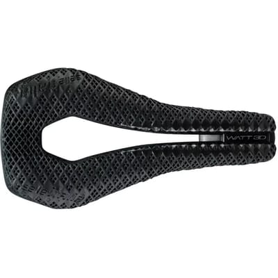 Selle Italia Watt 3d Superflow Kit Carbon Zadel Zwart 133 mm