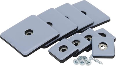 Meubelglijders van PTFE – 25 en 50 mm – 4-16 stuks