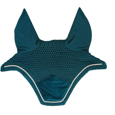 Kentucky Horsewear - Wellington Oornetje - Velvet - Smaragad - Voor Paard