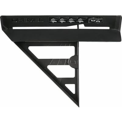 Guide de découpe DREMEL S840 - pour scie compacte DSM20 - découpes en onglet, biseau et droites