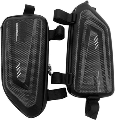 Motorbagage Koffer - Zijtas Motorfiets - Motorrijden Opslag - Waterdicht Hard Shell - One Size - Zwart