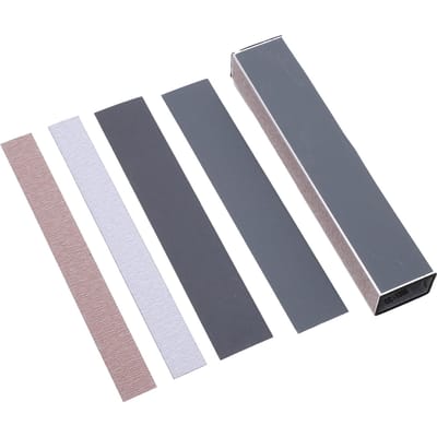Fret Leveler Straal Schuur Leveller Gereedschap met Schuurpapier voor Akoestische Elektrische Gitaar Bas gray