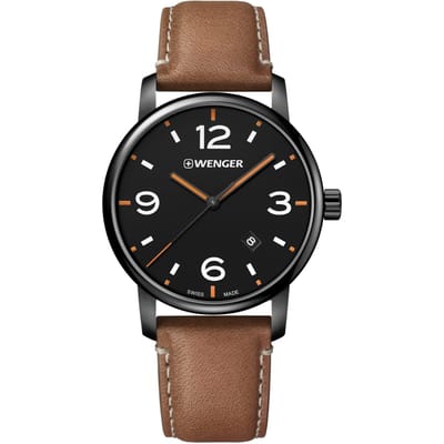 [WENGER] Montre WENGER URBAINE MÉTROPOLITAINE Cadeau 01.1741.134 Quartz marron