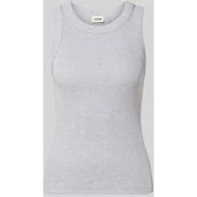 Tanktop in riblook model 'OLINA'