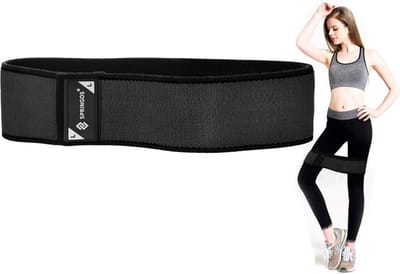 Springos Weerstand Band - Weerstandselastieken - Weerstands Set - Fitness elastiek - Zwart