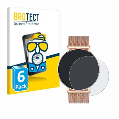 BROTECT - Screenprotector voor Levowatch Eve 1.3" - Folie Beschermfolie matte 6 Stuks