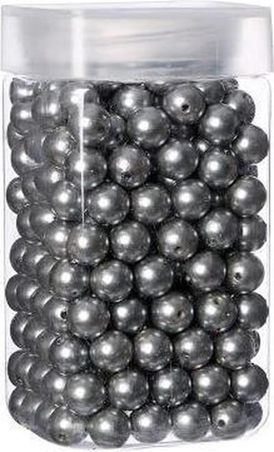 Parels 12 mm Zilver 220 gram (1 st)