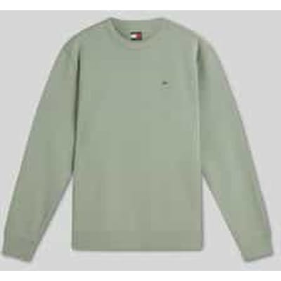 regular fit sweatshirt van katoenmix