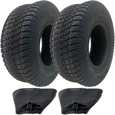 11x4.00-5 Grasband en binnenband voor grasmaaiers, 4-laags, Wanda P332-profiel, 150 kg (set van 2)