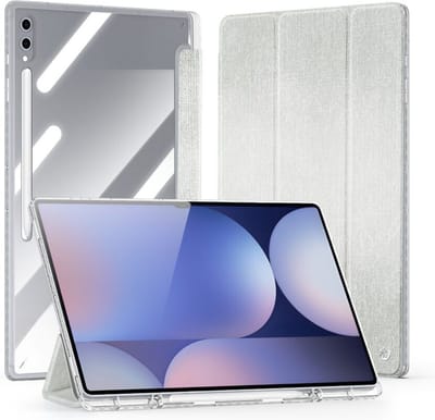 Dux Ducis - Tablet hoes geschikt voor Samsung Galaxy Tab S10 Ultra (2024) - Unid Tri-fold Case - Met Pencilhouder en Auto/Wake Functie - Groen