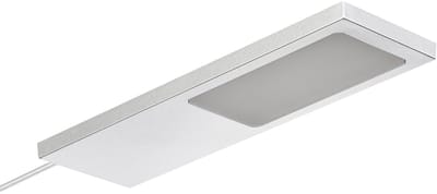 SOTECH LED-meubellamp GIULIA II enkele lamp zilvergrijs, 4000K neutraal wit Onderkastverlichting Kastverlichting