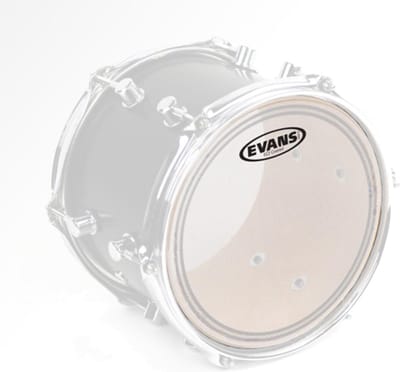Evans EC2 Coated SST 8", B08EC2S, Tom Batter - Tom vel