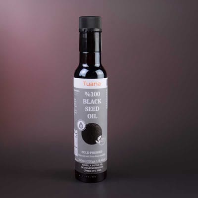 Tuana Kruiden - Zwart Zaad Olie 100% Corek Otu Yagi - Zwarte Komijn Olie- Black Seed - 100ml - DOG04