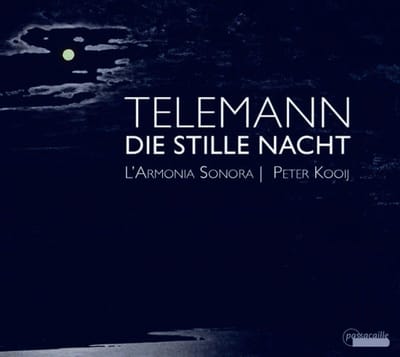 L'Armonia Sonora & Peter Kooij - Telemann: Die Stille Nacht (Solo-Cantatas) (CD)
