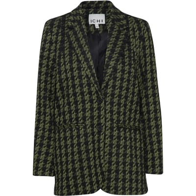 ICHI - IHKATE HOUNDSTOOTH OVERSIZE BL - Dames - Blazers
