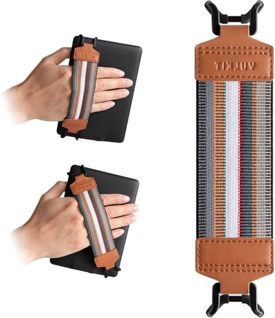 Elastic Hand Strap voor 6-8 inch E-readers en Tablets, Grip Houder voor Kindle, Kobo en Sony, Lichtgewicht en Verstelbaar Ontwerp voor Comfortabel Gebruik