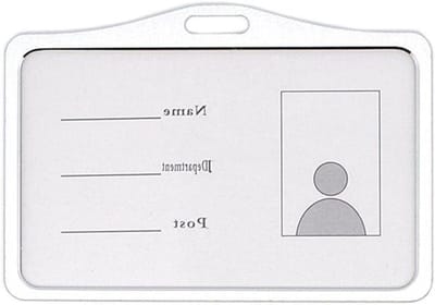 Kaarthouder Jojo - Badgehouder Clips - Toegangskaarten Beveiligen - Met Metalen Clip - 85x54mm - Groen