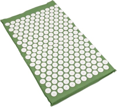 Acupressuurmat - Nagelmat Yogamat - Ontspanning & Herstel - Stimuleert Doorbloeding - 44 x 37 cm - Groen