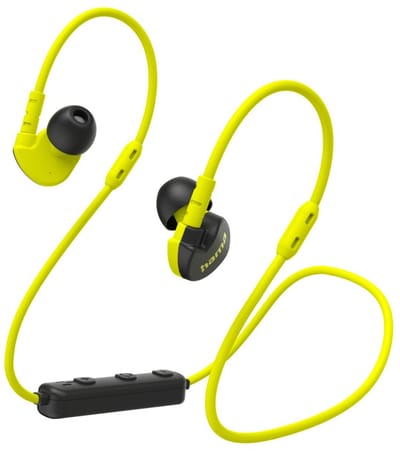 Hama - Athletics III - Sport in-ear oordopjes - Zwart / Groen