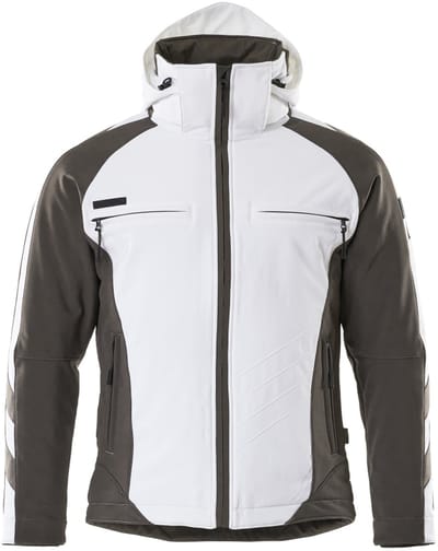 Mascot Unique Winterjas 16002-149 - wit/donkerantraciet - 2XL