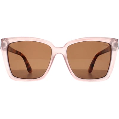 Atum Eden C2 glanzend transparant roze bruin gradiÃ«nt zonnebril