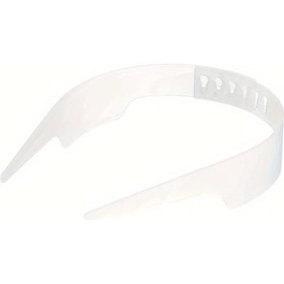 Support de Col Ajustable Invisible Améliorateur d'Encolure pour Chemises & Costumes, Plastique Durable, S'Ajuste Parfaitement Sous les Vêtements, Accessoire de Chemise blanc
