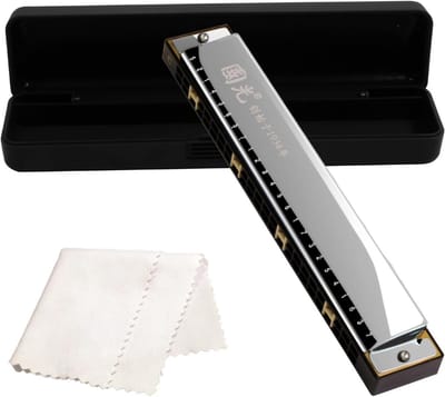 Diatonische Mondharmonica in C-toets met 24 Gaten voor Beginners en Gevorderden
