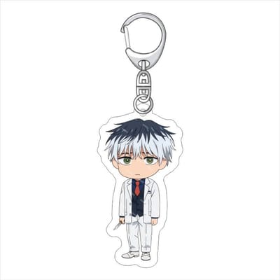 Nouveau Anime Marriagetoxin Anime Hikaru Gero Mei Kinosaki Pendentif Sac Porte-clés de Voiture Téléphone Portable Cadeau Amis 6CM 6 cm white