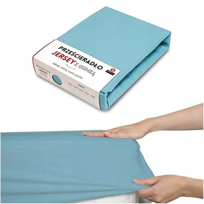 Jersey Hoeslaken 60x120cm met Elastiek - Zacht Katoen