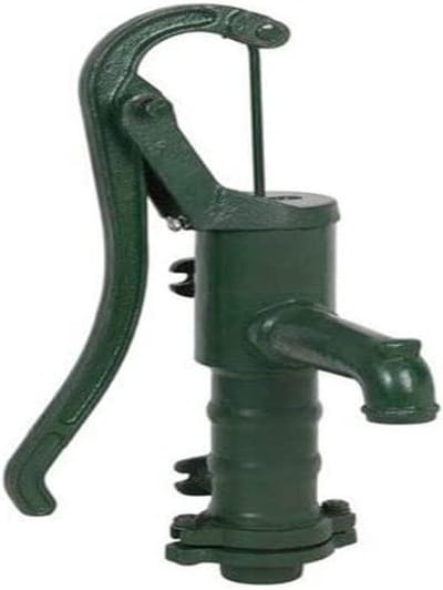 Armpomp Gietijzer - Handpomp Waterpomp - Regenwater Pompen - Decoratief Landelijk Design - 1 1/4 Inch - Zwart