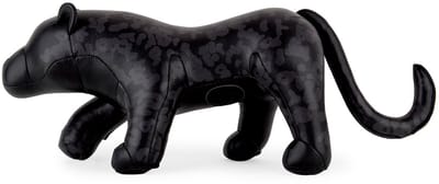 Zuny Boekensteun-Luipaard-Black-Leopard
