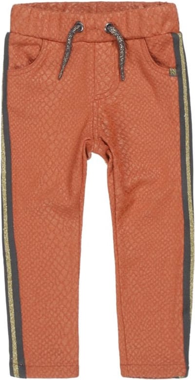 Koko Noko-Girls Trousers-Rusty brown