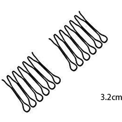 U-vorm Haar Finishing Fixer Kam Stretch Onzichtbaar Flexibel Haar Finishing Fixer Clips voor Vrouwen Small