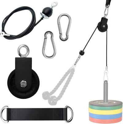 Efficiënt Kabel Trek Systeem voor Armkracht Training, Forearm Trainer en Fitness Accessoires