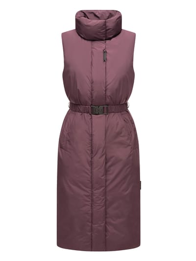 Navahoo Evening Song lang wintervest voor dames - warm en stijlvol