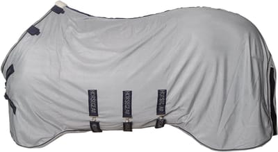 Horsegear Vliegendeken Horsegear Hgprotect V2 Met Hals Grijs - 110/145