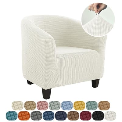 Clubstoelhoes Stretchkuip Bankhoezen Effen Fauteuilhoes Polar Fleece Bankhoezen Voor Studeerkamer Bar Counter Woonkamer