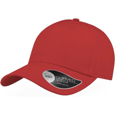 Atlantis Headwear Shot Cap AT528 - Red - One size