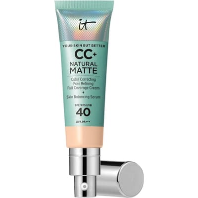 It Cosmetics Your Skin But Better CC+ Natural Matte SPF40 Foundation - Matte & Stralende Finish - Fair Beige - 32ml
