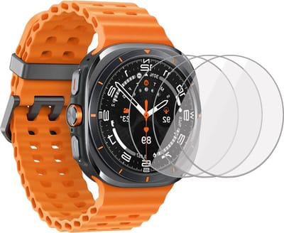 3x Geschikt voor Samsung Galaxy Watch Ultra 47mm - Screenprotector - Beschermglas Folie