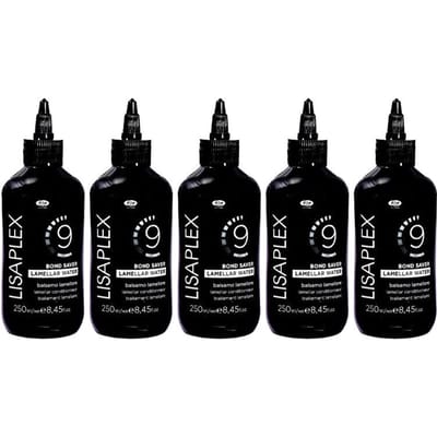 5x Lisap Lisaplex Bond Saver Lamellar Water 250ml