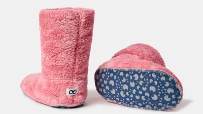 Pantoffels woody - roze - 252-10-BOO-M/404 - maat 30/34