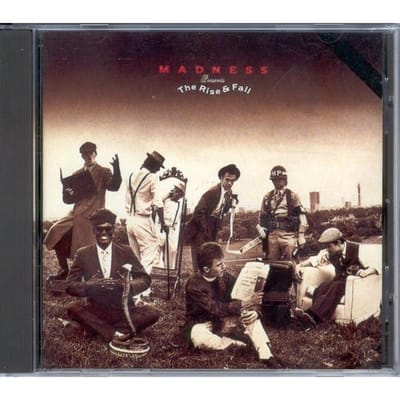 CD MADNESS Rise Fall CDOVD190 Virgin Europe Pop Occasion brown